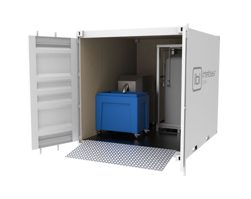 10-Foot Container for Dry Ice Production